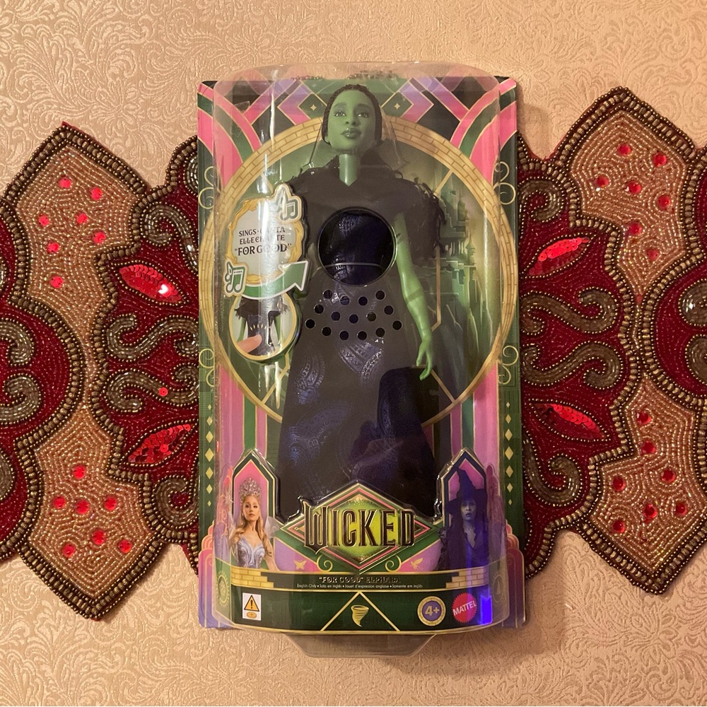 Mattel Universal Pictures Wicked: For Good Singing Elphaba Doll